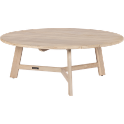 Max luuk Alan bijzettafel dia. 100x38.5 cm aged teak finish - 