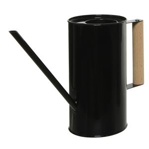 Decoris Gieter voor binnen/buiten - zwart - zink - 1,3 liter -
