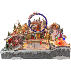 Kerstspeeltuin Met IJsbaan - 