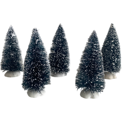 Oosterik home Dennenboompjes 5 stuks - 
