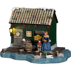 Zaanse schuur battery operated l18,5xb12,5xh12,5cm - 
