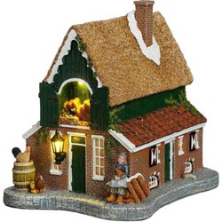 Luville Old dutch farmhouse battery operated l18xb13,5xh16,5cm - 