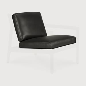 Ethnicraft Zitkussen Jack t.b.v. Fauteuil Jack, Leder - Zwart