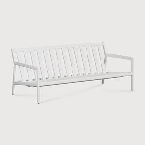 Ethnicraft 2-zits Tuinbank Jack Aluminium - Wit