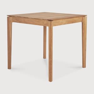 Ethnicraft Outdoor Bistrotafel Bok Teakhout, 80 x 80cm - Naturel - Vierkant