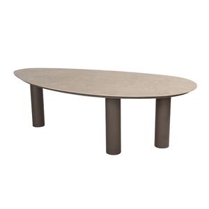 4 Seasons Outdoor Tuintafel Arizona Keramiek Pebble Shape 240 x 120 cm