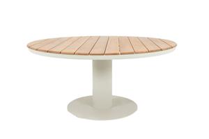 Relax Tuintafel Girona Teak - Champagne Ø160 cm