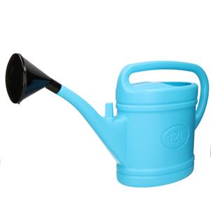 PlasticForte Gieter - met broeskop - blauw - 12 liter -