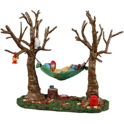 Lemax Camping Hammock Buddy Kerst - 
