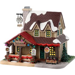 Lemax Three Black Bears Bar & Grill 18x23x21 cm Kersthuisje - 