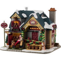 Lemax St. Bernard's Brewery & Distil 19x22x21 cm Kersthuisje - 