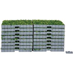 Plaza system (grass, square) - 16 pcs - 