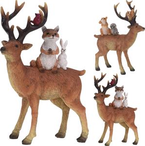 Nampook Rendier staand 17cm 2ass - 