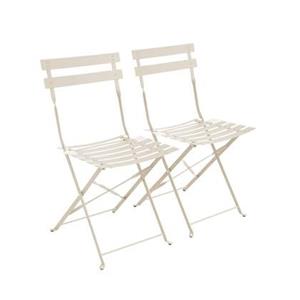 Sweeek  Metalen inklapbare tuinstoel (set van 2)