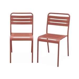 Sweeek  Stalen tuinstoel (set van 2)