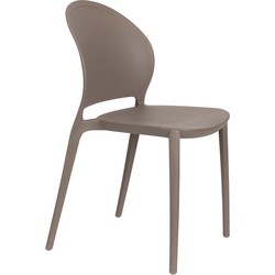 Housecraft Living Housecraft Sjoerd Tuinstoelen Kunststof Grijs - Set van 4