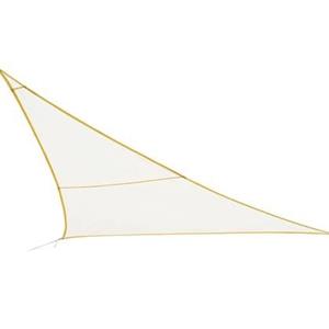 Practo Garden  Schaduwzeil - Driehoek - Polyester - 5 x 5 m - Crème