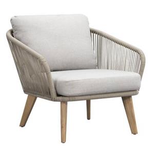Le Sud Loungestoel Nant - wicker/acacia taupe - 87x79x67 cm