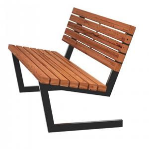 Trendyard Moderne Tuinbank Met Rugleuning Siesta - 150 CM - ThermoWood