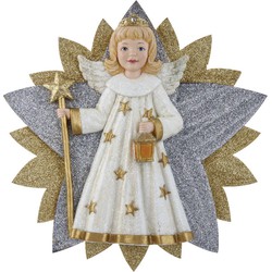 Kurt s adler 9.5 inch German Angel Treetop. 28,956x28,956x13,716 cm kerstornament - 