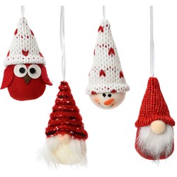 Decoris Figuren polyester l5b4h10 cm a4 kerst - 