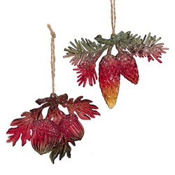 Kurt s adler Glitter Pinecone/Acorn 5 Inch - 