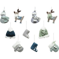 Decoris figuur polyester l4b15h10 cm a10 kerst - 