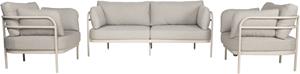 Zuiver Loungeset Vista 2-zits bank en 2 fauteuils - Beige