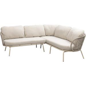 Leen Bakker Loungehoekbank Fermo - zand -75x215x81 cm