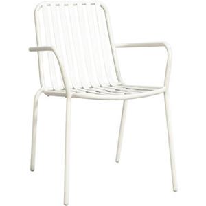 Leen Bakker Stapelstoel Vence - metaal/zand - 82x55x62 cm