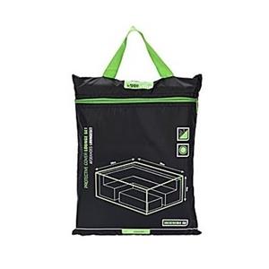 Merkloos Beschermhoes voor tuinset/loungeset - zwart - 300 x 200 cm - tuinmeubelhoes - afdekhoes -