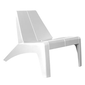 NATERIAL Tuinstoel Halios Wit 67x89,5x67,7cm