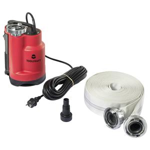 TOOLCRAFT TO-9920238 Dompelpomp voor vervuild water 13000 l/h 9 m