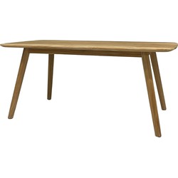 Livingfurn Tuintafel Lugano Teakhout, 180 x 100cm - Bruin