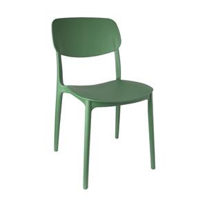Xenos Stapelbare tuinstoel Philou - groen - 80x54x46 cm