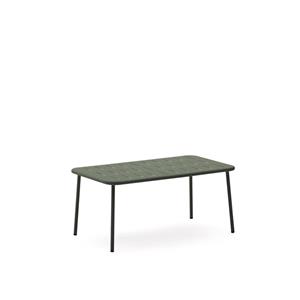 Kave Home Outdoor Salontafel Zivia 90 x 50cm - Groen