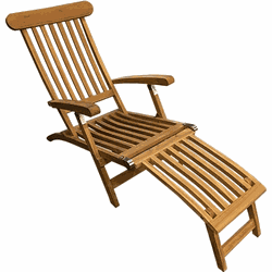 Buitengewoon de boet Deckchair Steamer Natural - 