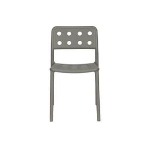 Giga Meubel  Tuinstoel Grijs - 53x46x80cm - Serra - Set van 4