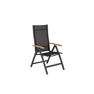 Fjôrd  Tuinstoel Zwart - Panama - Set van 2