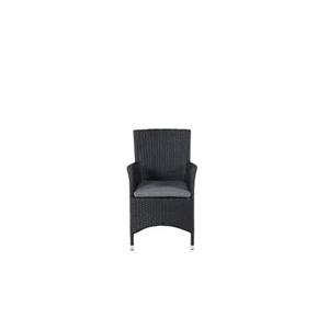 Fjôrd  Tuinstoel Zwart - Malin - Set van 2