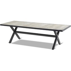 Sophie Canterbury Tuintafel 247x96 - Grijs - 