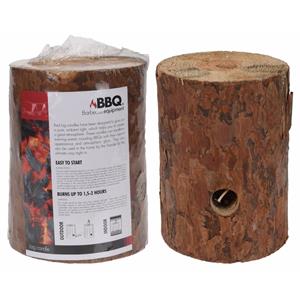 Merkloos Set van 8x stuks zweedse tuin fakkels 20 cm -