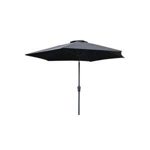 Fjôrd  Parasol Zwart 3m - Stof - Leeds