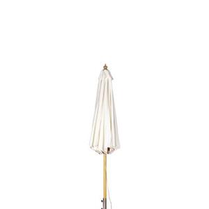 Fjôrd  Parasol Wit Ø3m - Hout - Naxos