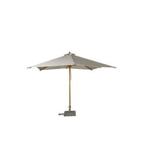 Fjôrd  Parasol Wit 3x3m - Hout - Naxos