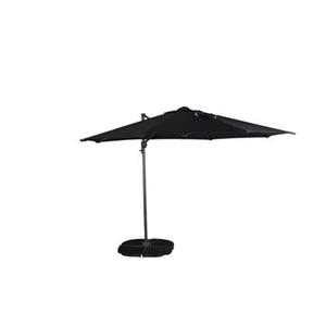 Fjôrd  Parasol Zwart 3m - Leeds