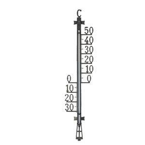 TFA Dostmann TFA Buiten Thermometer - analoog - kunststof - - zwart - 50 x 11 cm -