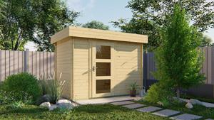 Van Kooten Tuin en Buitenleven Blokhut Novalie 300x200 cm - Bruin geïmpregneerd