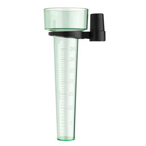 TFA Dostmann TFA Regenmeter/neerslagmeter - analoog - groen - kunststof - 25 cm - zonder stok -