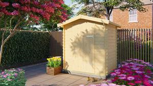 Van Kooten Tuin en Buitenleven Blokhut Irina 200x155 cm - Bruin geïmpregneerd